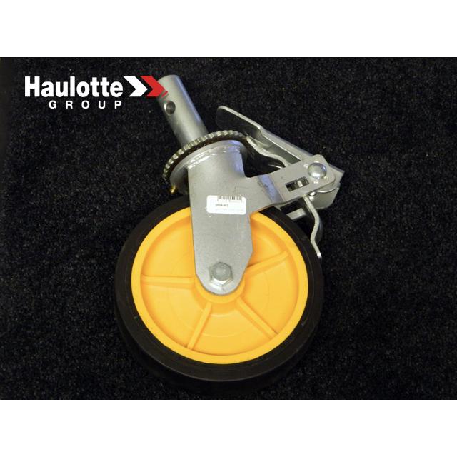 Haulotte Part # 0029-952 - Caster-8in-rnd-1 1/4 X 4- Pp