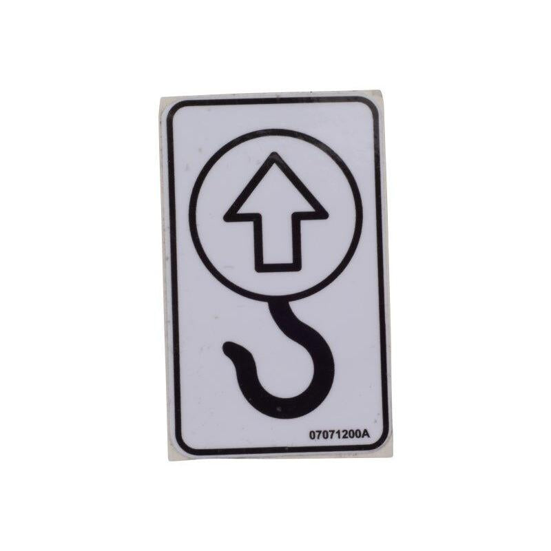 JLG Part # 07071200 - STICKER