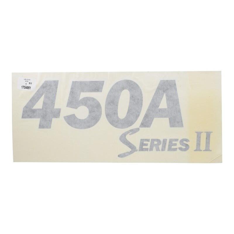 JLG Part # 1704951 - DECAL. 450A MODEL DESIG