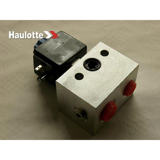 Haulotte Part # 2420210990 - COMPLETE BLOCK ON CYLINDER