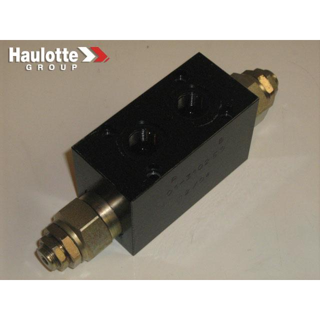 Haulotte Part # 2421303700 - DOUBLE DOUBLE FLOW LIMITER MODULE