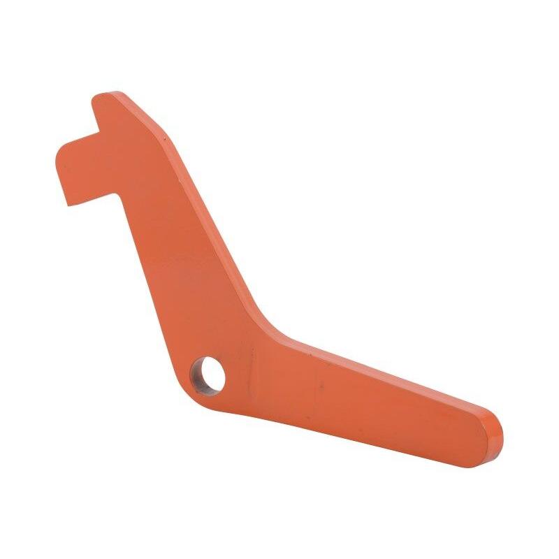 JLG Part # 2940093S - LATCH. .38 X 5.81 X 6.31 STL