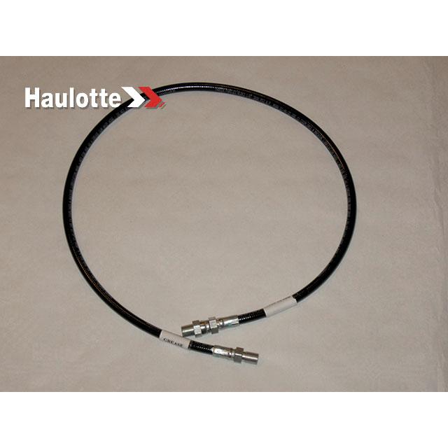 Haulotte Part # B02-01-0204 - Hose-Grease-#2 x 32in with #2 SPL-PTF