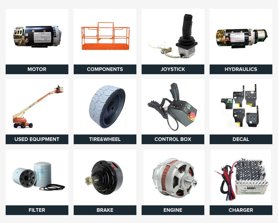 Haulotte Part # LPE/STAR8-10NG - RECOMMENDED SPARE PARTS LIST